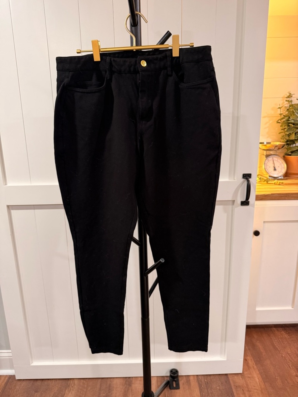 Michael Kors Black Skinny High-Rise Jeans
